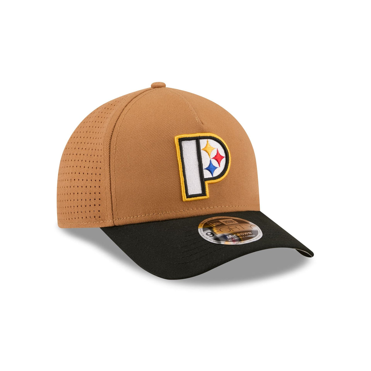 Pittsburgh Steelers Deceptor Bronze 9FORTY M-Crown A-Frame Snapback Hat