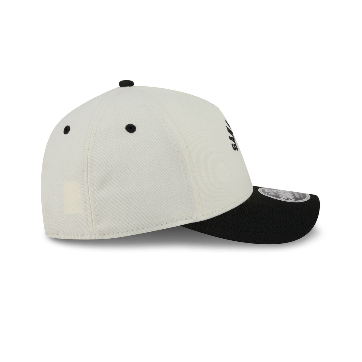 San Antonio Spurs Arched Graphic Chrome White 9FORTY M-Crown A-Frame Snapback Hat