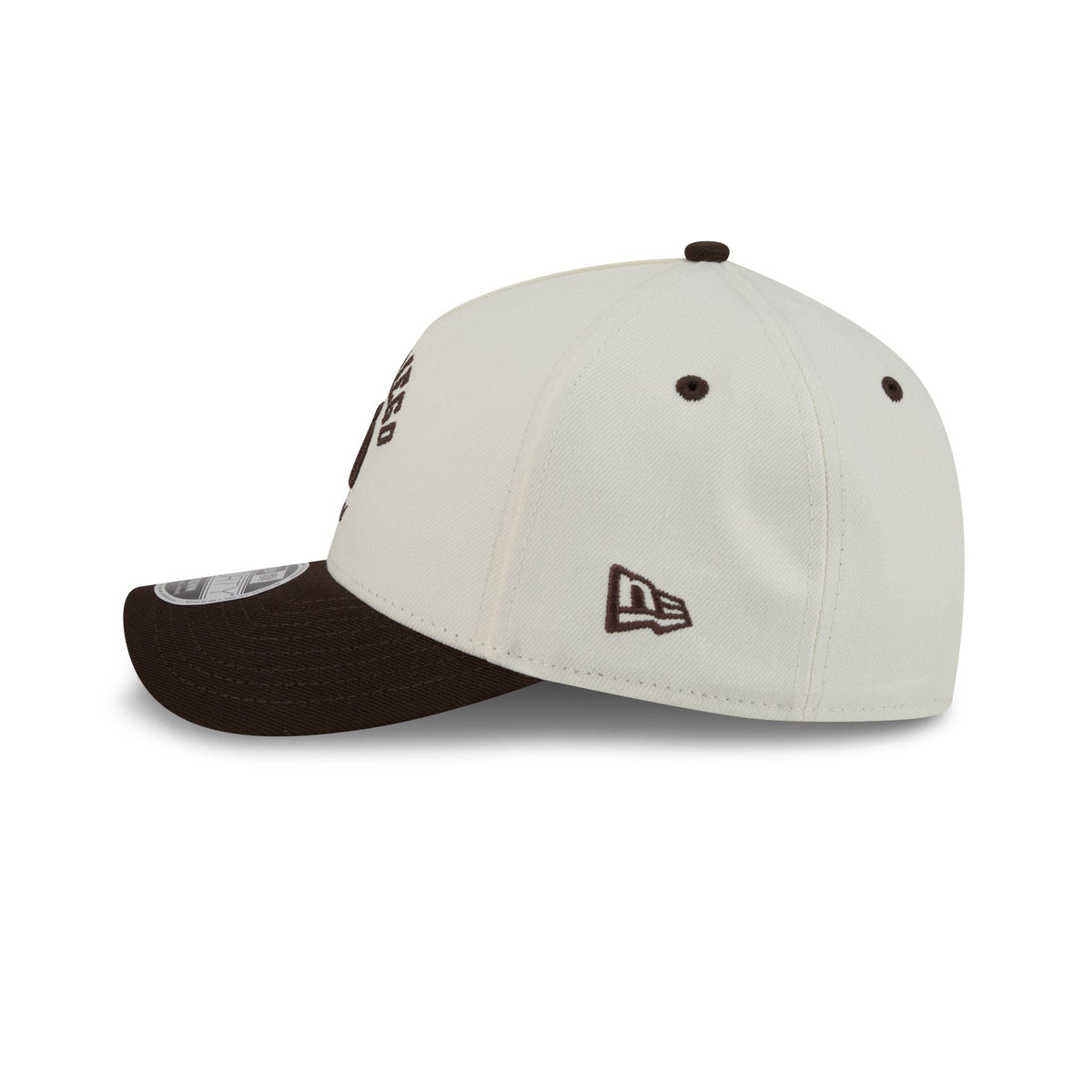 San Diego Padres Arched Graphic Chrome White 9FORTY M-Crown A-Frame Snapback Hat