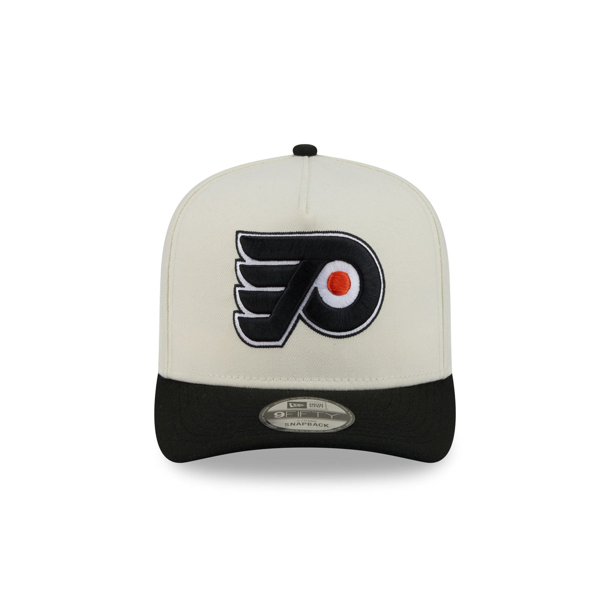 Philadelphia Flyers Statement Back Chrome White 9FIFTY A-Frame Snapback Hat