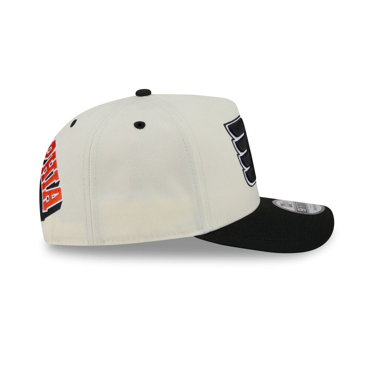 Philadelphia Flyers Statement Back Chrome White 9FIFTY A-Frame Snapback Hat