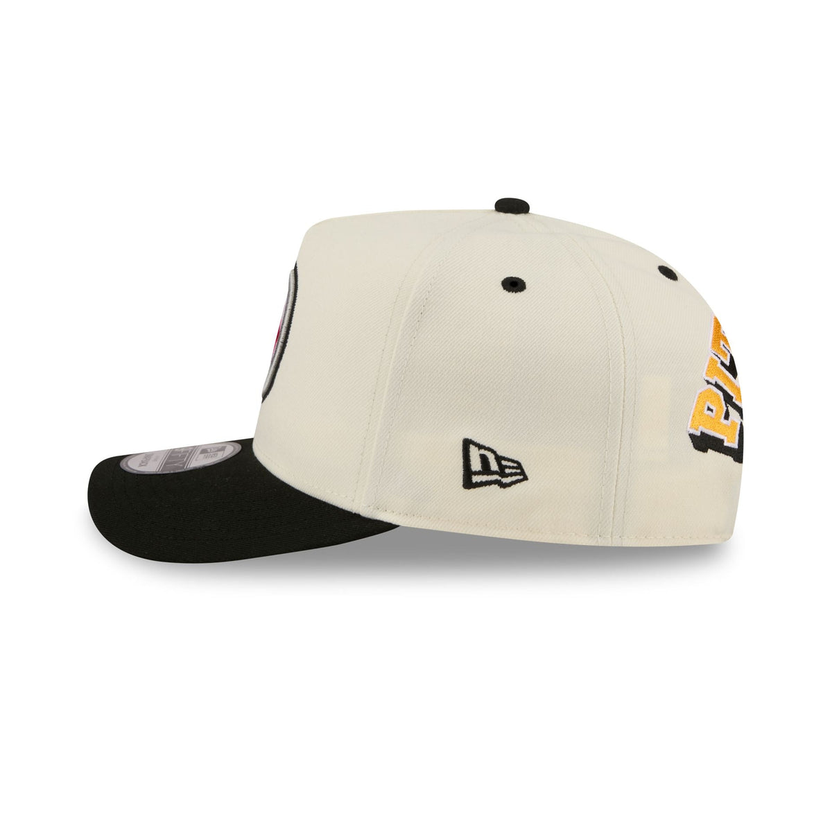 Pittsburgh Steelers Statement Back Chrome White 9FIFTY A-Frame Snapback Hat