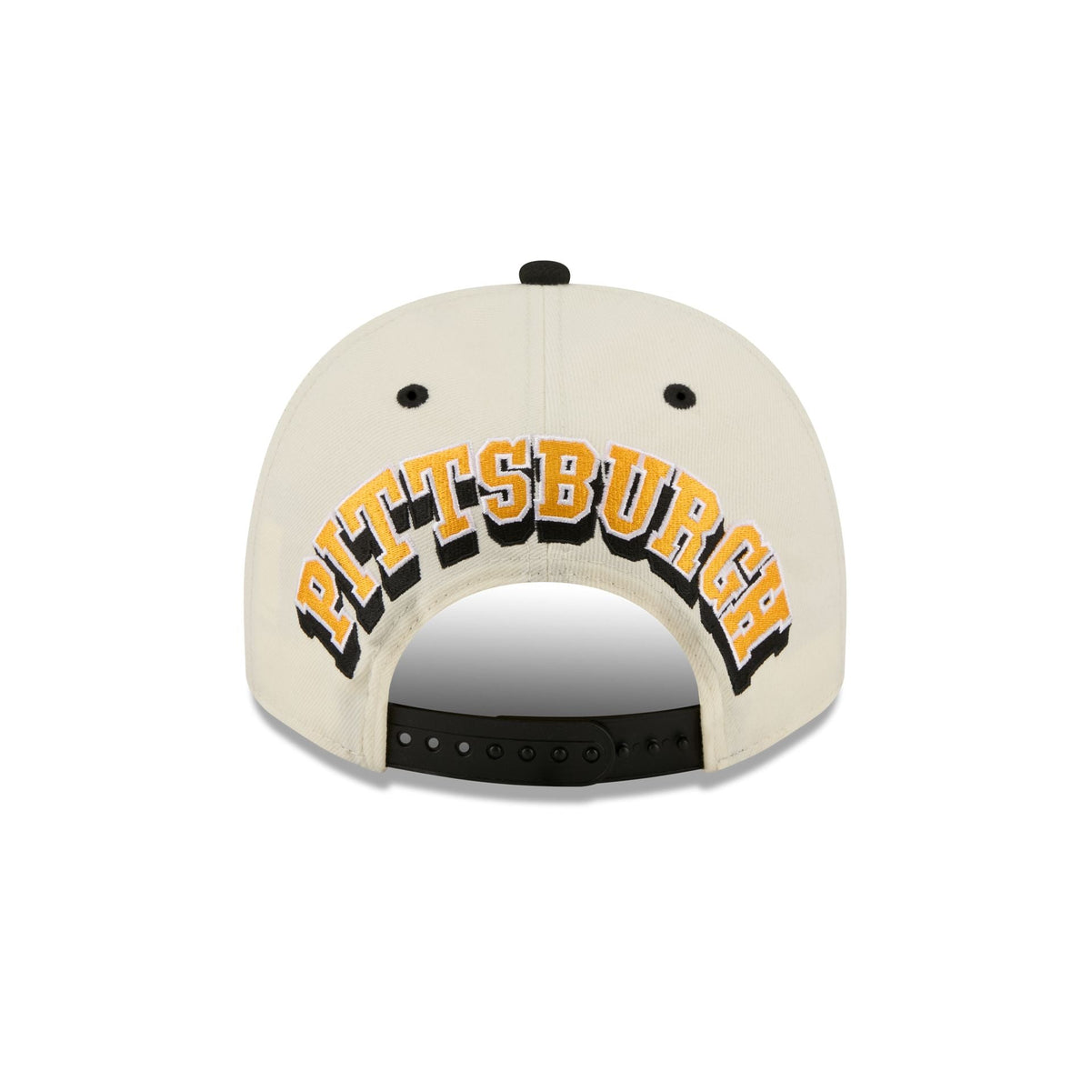 Pittsburgh Steelers Statement Back Chrome White 9FIFTY A-Frame Snapback Hat