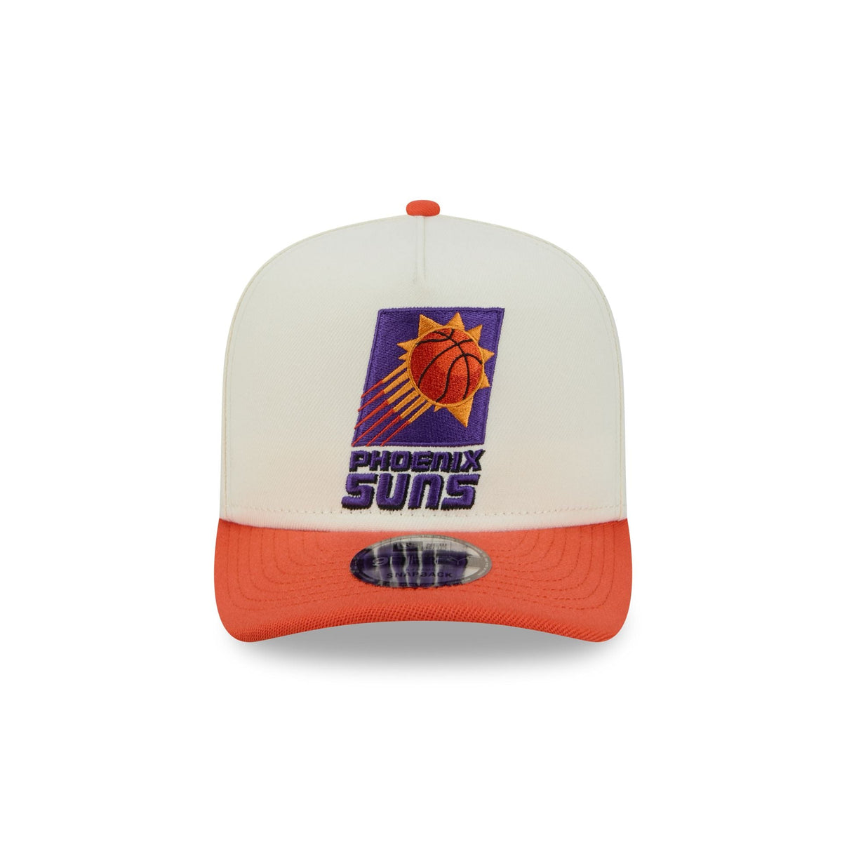 Phoenix Suns Statement Back Chrome White 9FIFTY A-Frame Snapback Hat