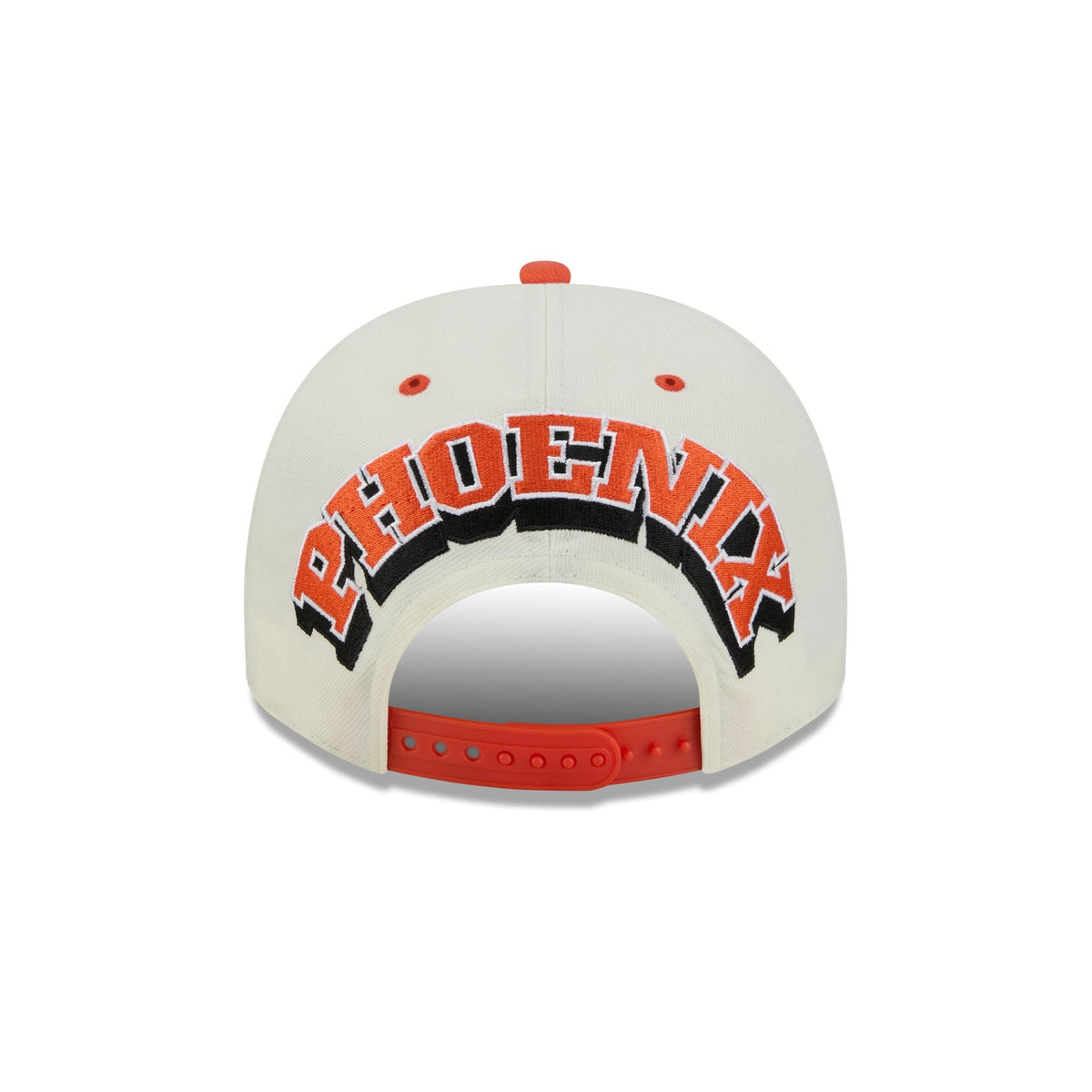 Phoenix Suns Statement Back Chrome White 9FIFTY A-Frame Snapback Hat