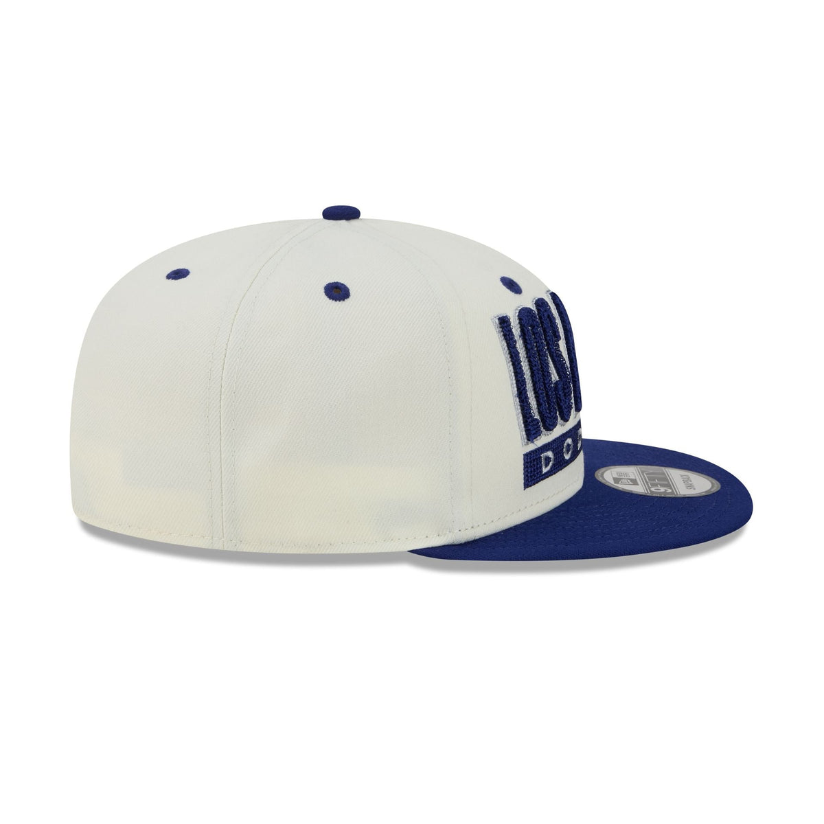 Los Angeles Dodgers Classic Stacked Chrome 9FIFTY Snapback Hat