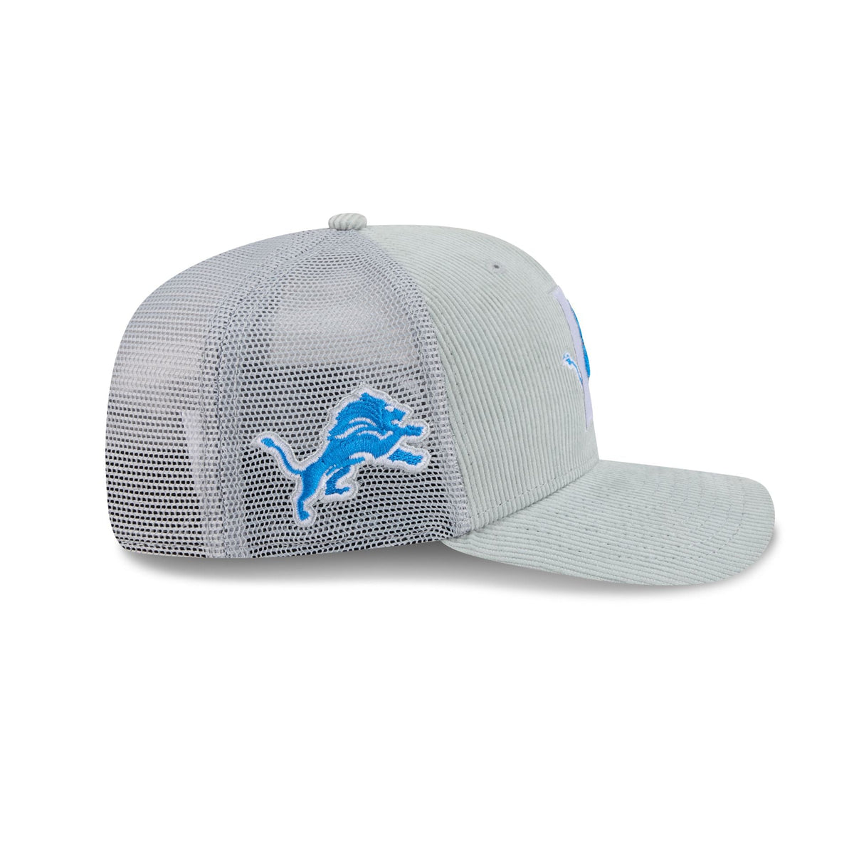 Detroit Lions Deceptor Corduroy 9SEVENTY Trucker Hat