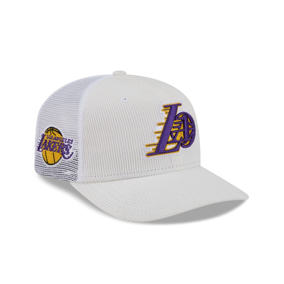 Los Angeles Lakers Deceptor Corduroy 9SEVENTY Trucker Hat