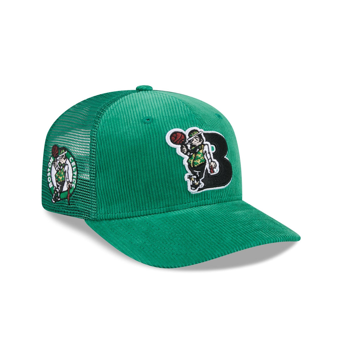Boston Celtics Deceptor Corduroy 9SEVENTY Trucker Hat