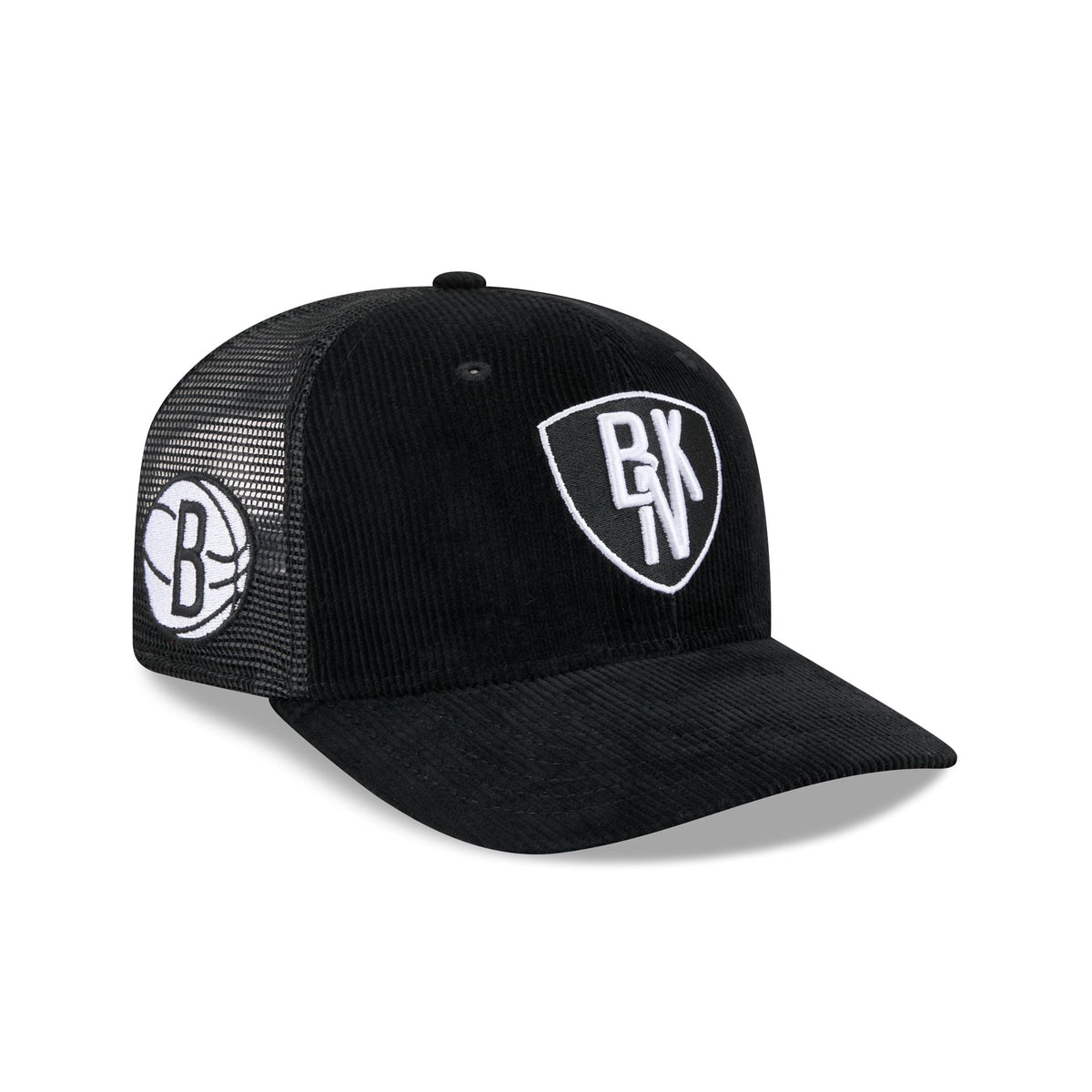 Brooklyn Nets Deceptor Corduroy 9SEVENTY Trucker Hat