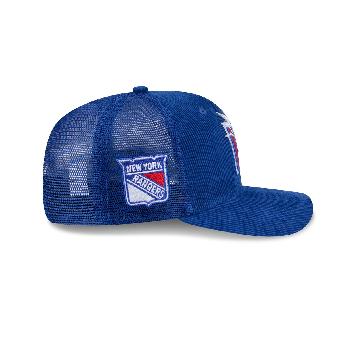 New York Rangers Deceptor Corduroy 9SEVENTY Trucker Hat