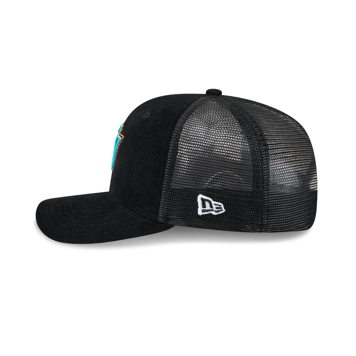 San Jose Sharks Deceptor Corduroy 9SEVENTY Trucker Hat