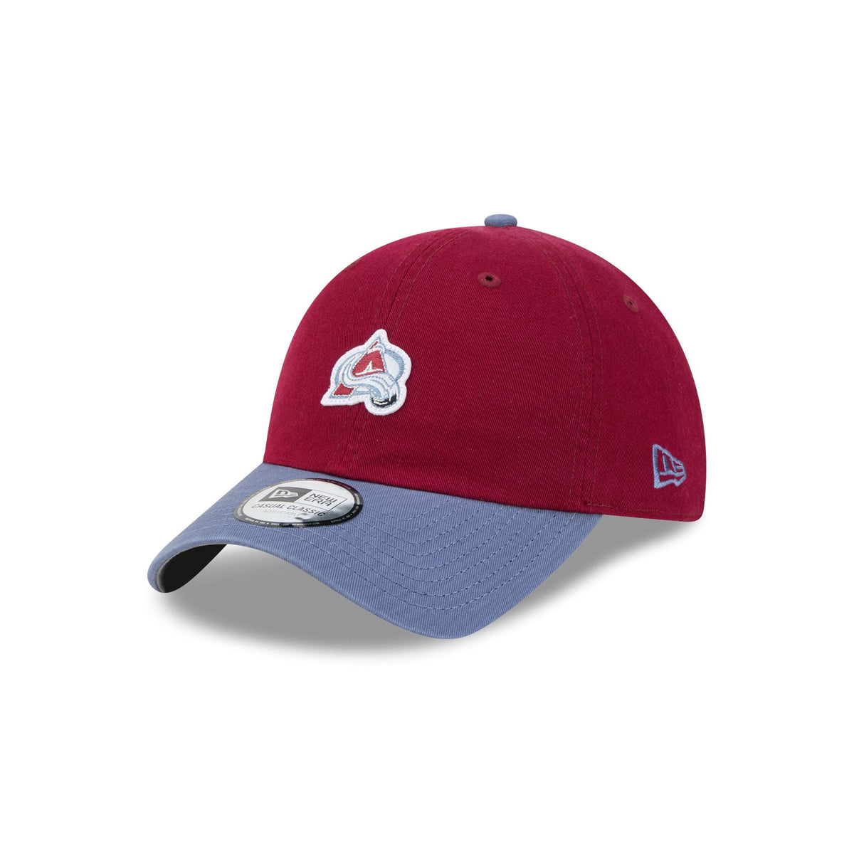 Colorado Avalanche Mini Logo Two Tone Casual Classic Adjustable Hat
