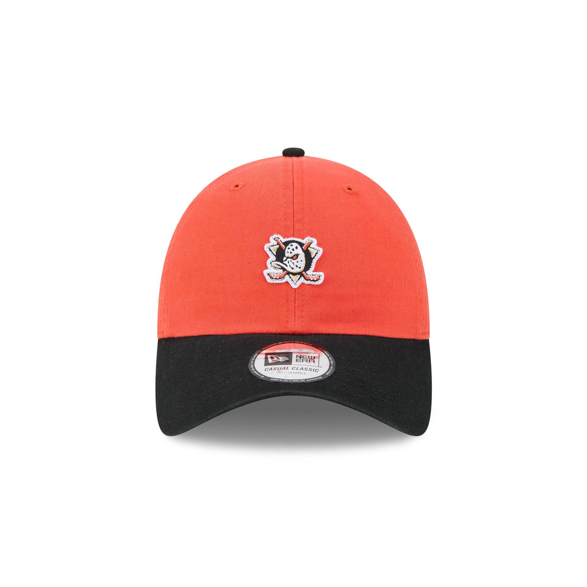 Anaheim Ducks Mini Logo Two Tone Casual Classic Adjustable Hat