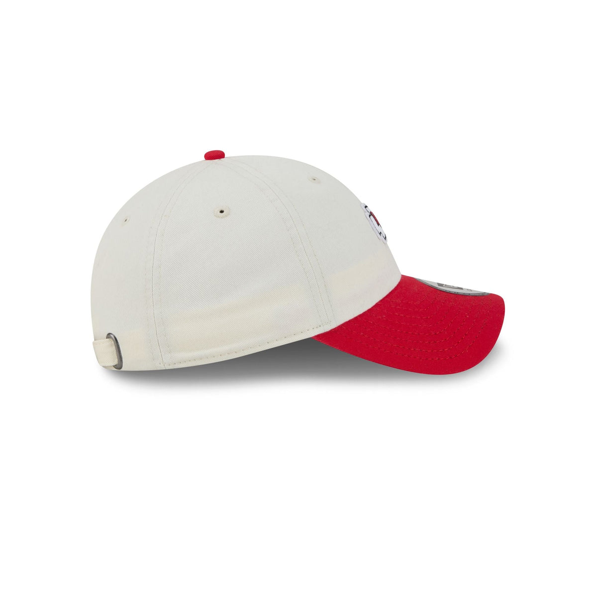 Kansas City Chiefs Mini Logo Chrome White Casual Classic Adjustable Hat