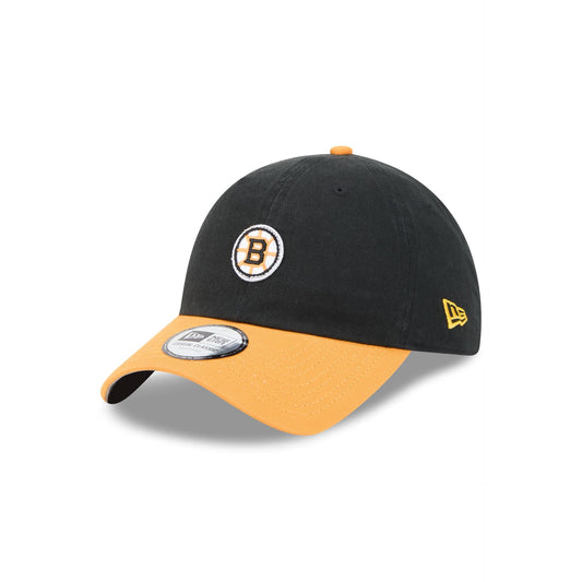 Boston Bruins Mini Logo Two Tone Casual Classic Adjustable Hat