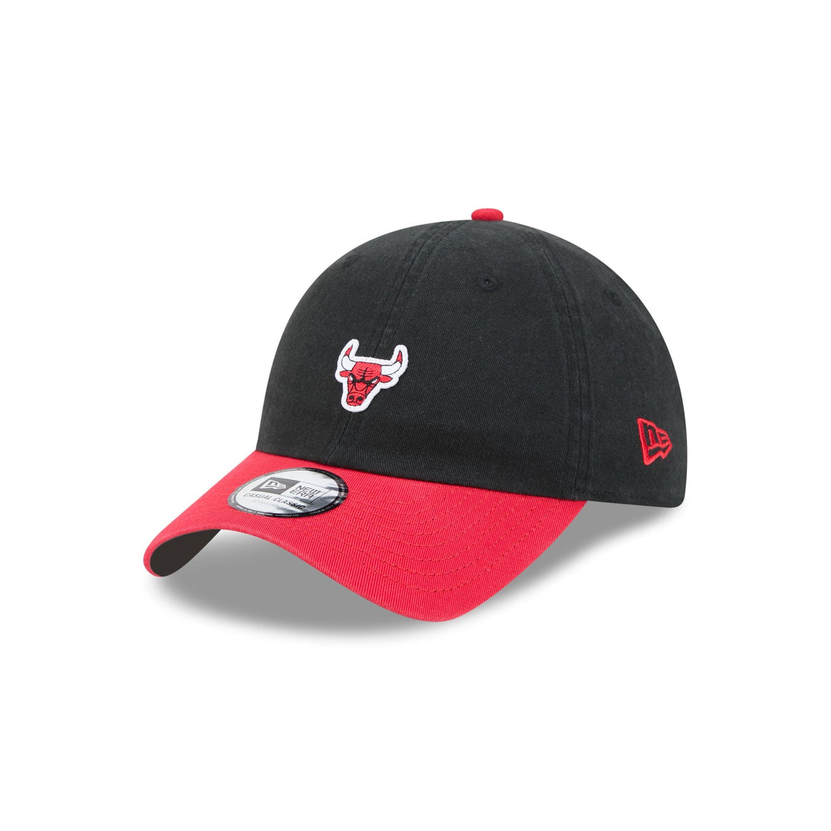 Chicago Bulls Mini Logo Two Tone Casual Classic Adjustable Hat