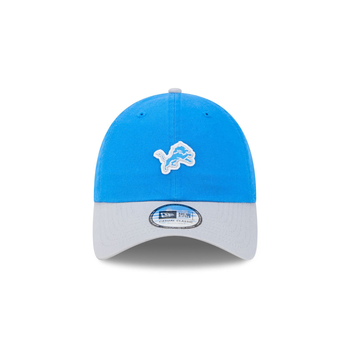 Detroit Lions Mini Logo Two Tone Casual Classic Adjustable Hat