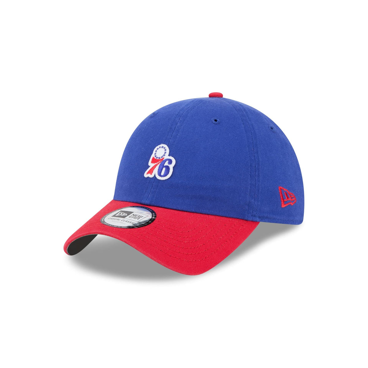 Philadelphia 76ers Mini Logo Two Tone Casual Classic Adjustable Hat