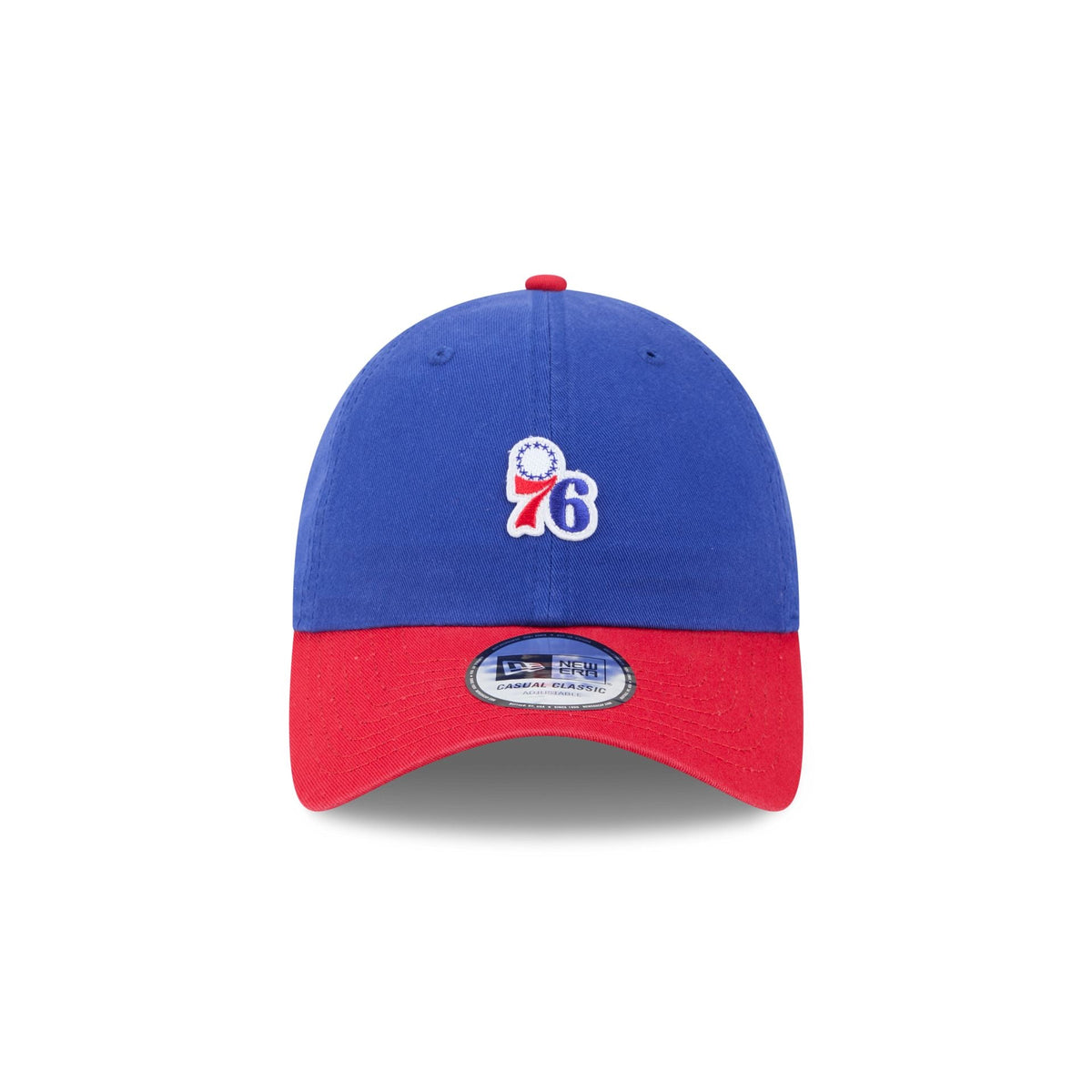 Philadelphia 76ers Mini Logo Two Tone Casual Classic Adjustable Hat