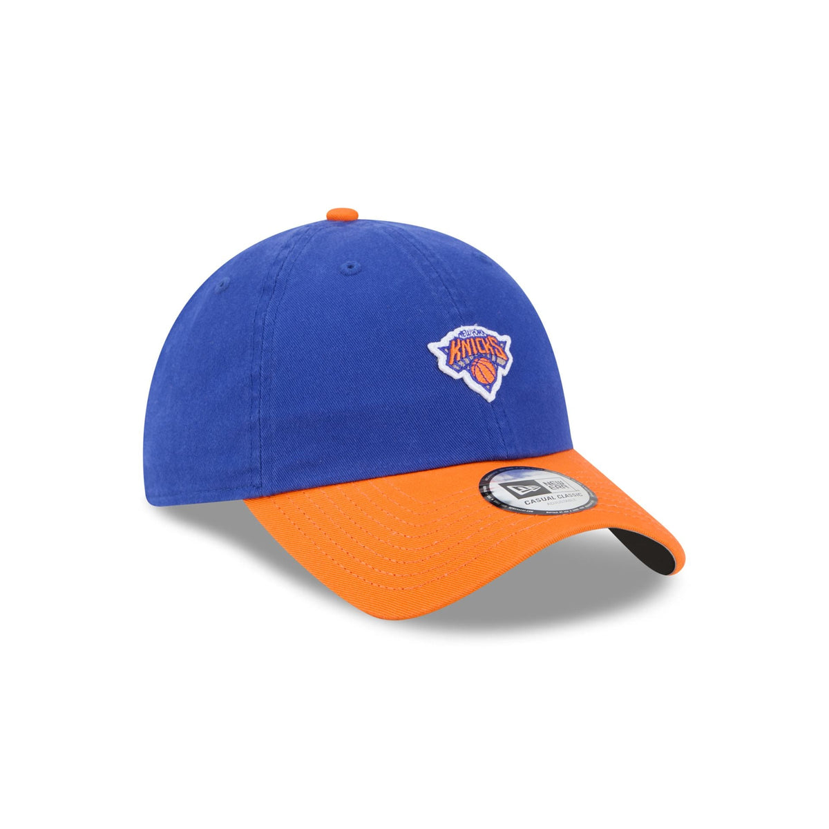 New York Knicks Mini Logo Two Tone Casual Classic Adjustable Hat