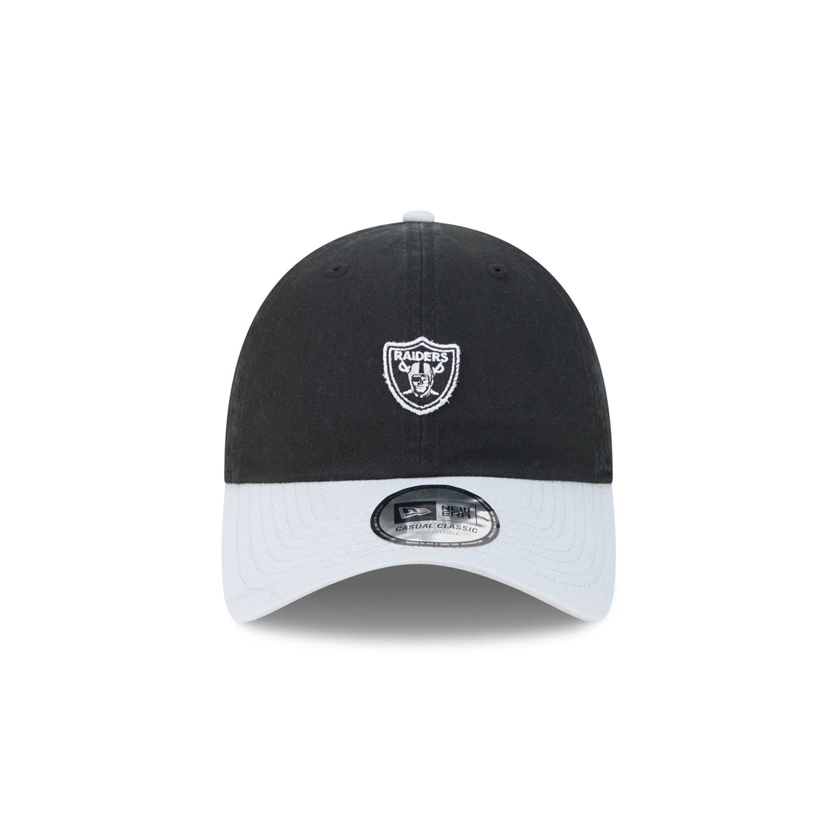 Las Vegas Raiders Mini Logo Two Tone Casual Classic Adjustable Hat