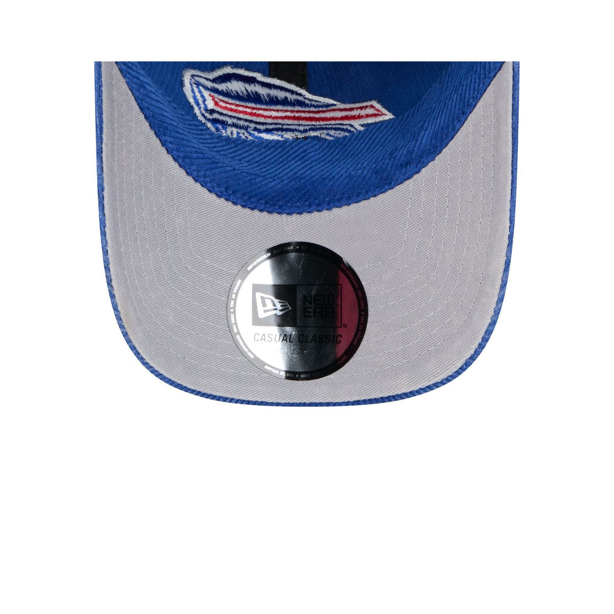 Buffalo Bills Washed Corduroy Casual Classic Adjustable Hat