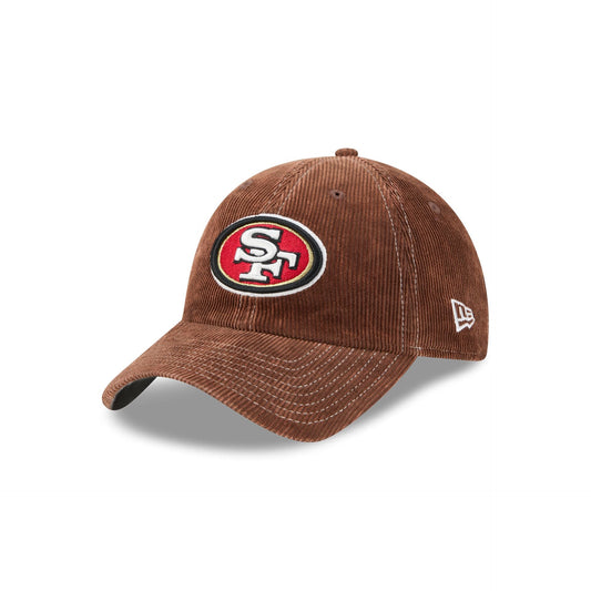 San Francisco 49ers Washed Brown Corduroy Casual Classic Adjustable Hat