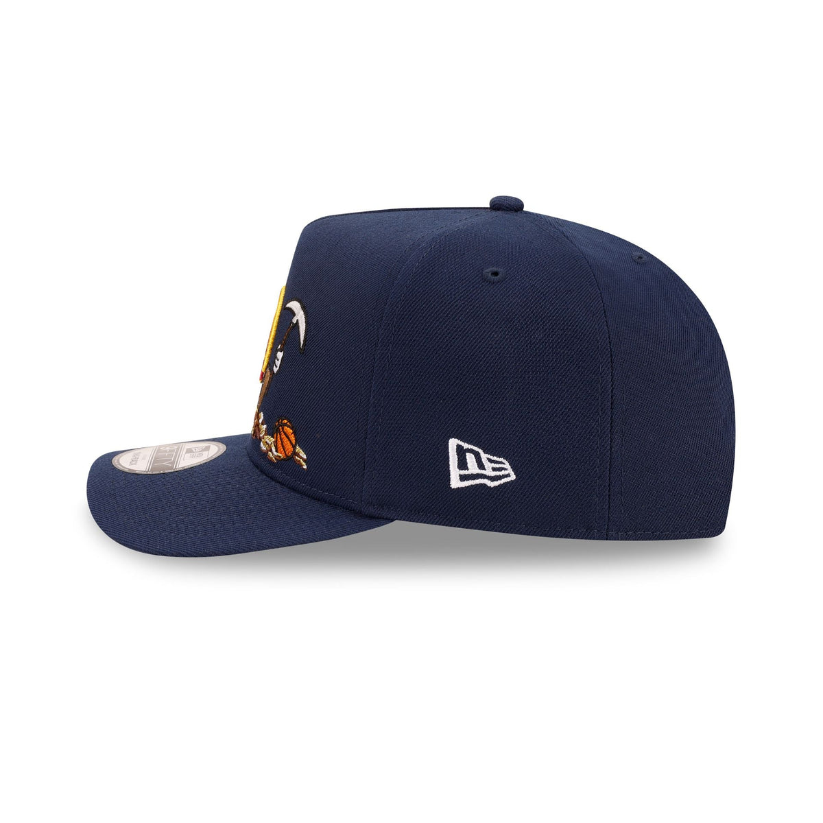 Denver Nuggets Cartoon 9FIFTY A-Frame Snapback Hat