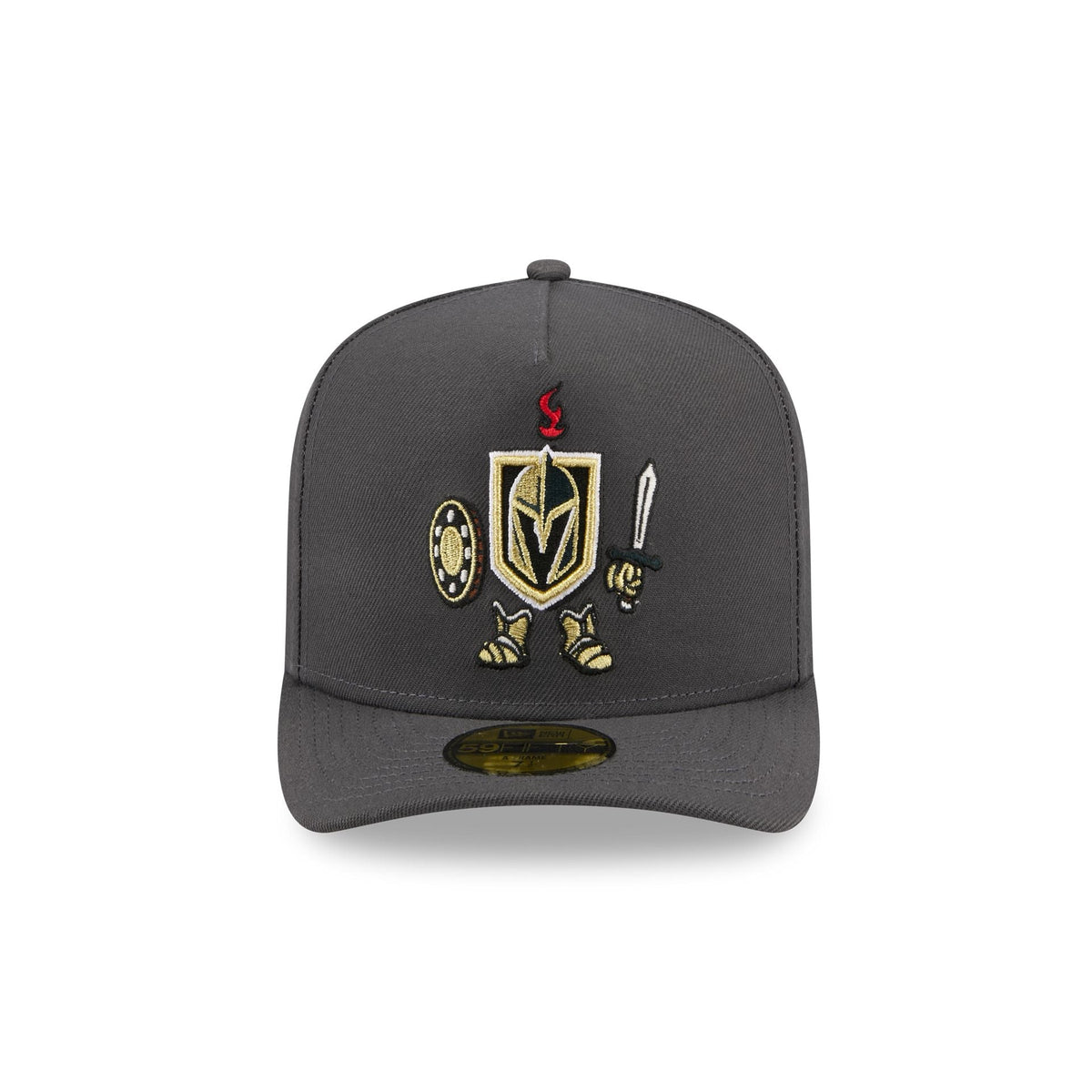 Vegas Golden Knights Cartoon 59FIFTY A-Frame Fitted Hat