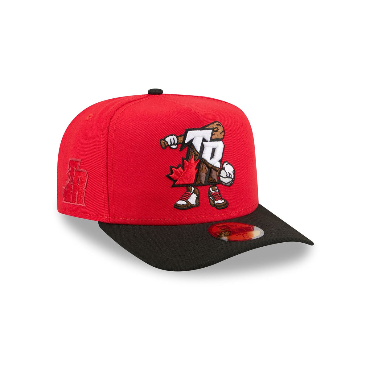 Toronto Raptors Cartoon 59FIFTY A-Frame Fitted Hat