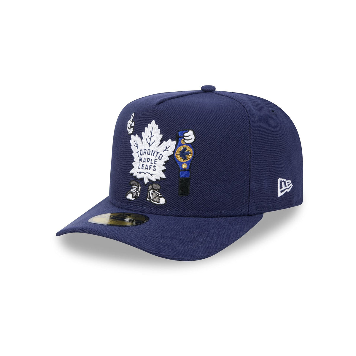 Toronto Maple Leafs Cartoon 59FIFTY A-Frame Fitted Hat