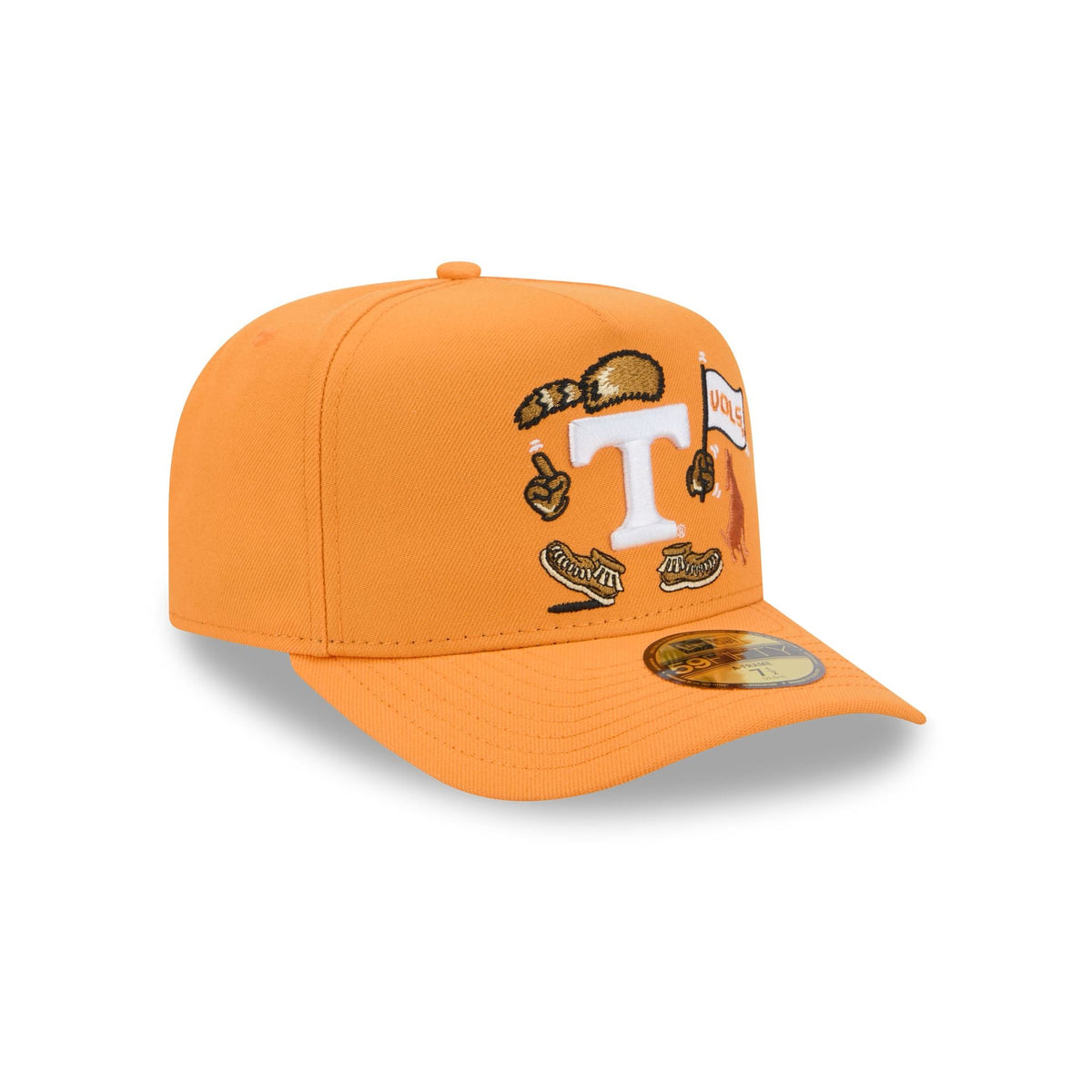 Tennessee Volunteers Cartoon 59FIFTY A-Frame Fitted Hat