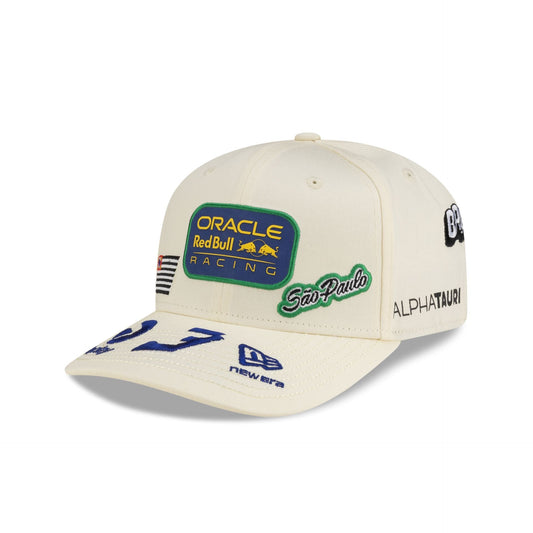 2026 Brazil Race Special Oracle Red Bull Racing Max Verstappen 9SEVENTY Stretch-Snap Hat
