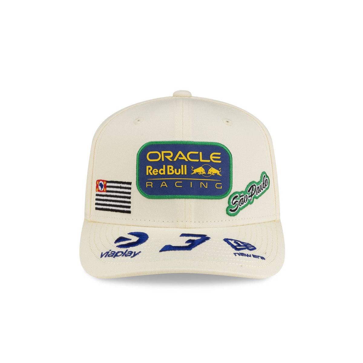 2026 Brazil Race Special Oracle Red Bull Racing Max Verstappen 9SEVENTY Stretch-Snap Hat