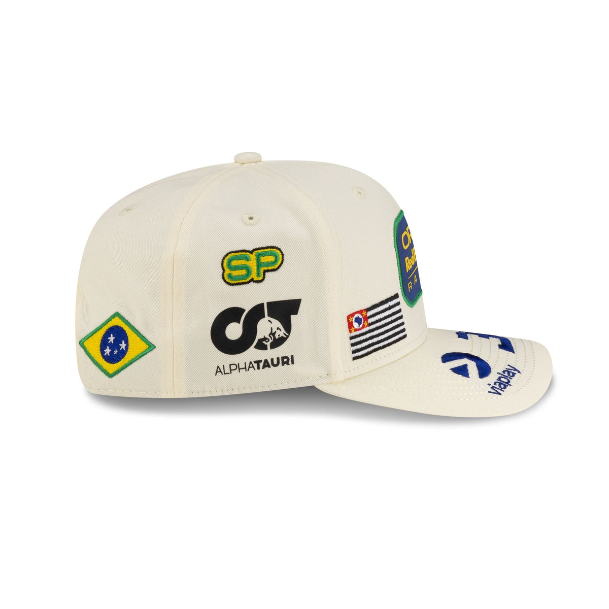 2026 Brazil Race Special Oracle Red Bull Racing Max Verstappen 9SEVENTY Stretch-Snap Hat