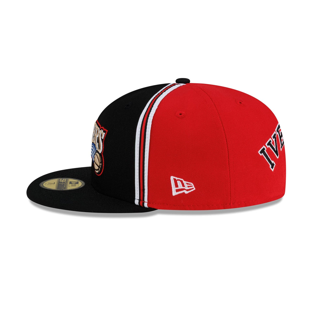 Philadelphia 76ers Hardwood Classics Allen Iverson 59FIFTY Fitted Hat