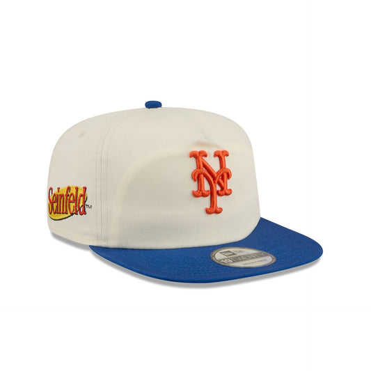 New York Mets Seinfeld Chrome White 19TWENTY Snapback Hat