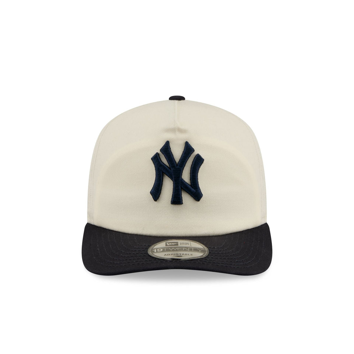 New York Yankees Seinfeld Chrome White 19TWENTY Snapback Hat