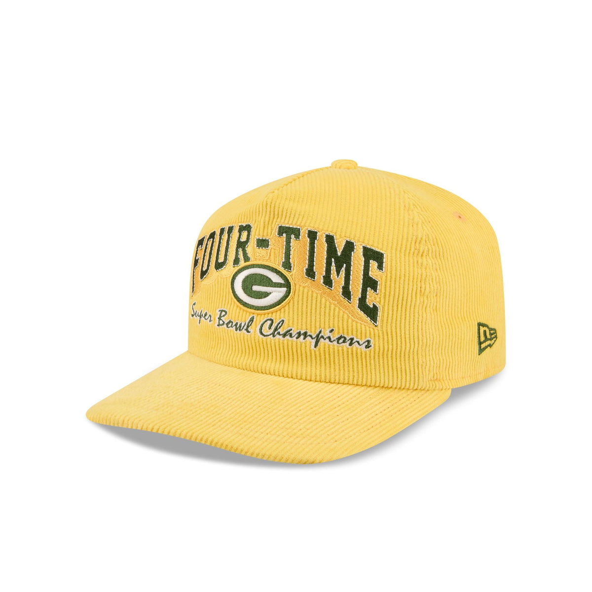 Green Bay Packers Retro Pack Four-Time 19TWENTY Snapback Hat