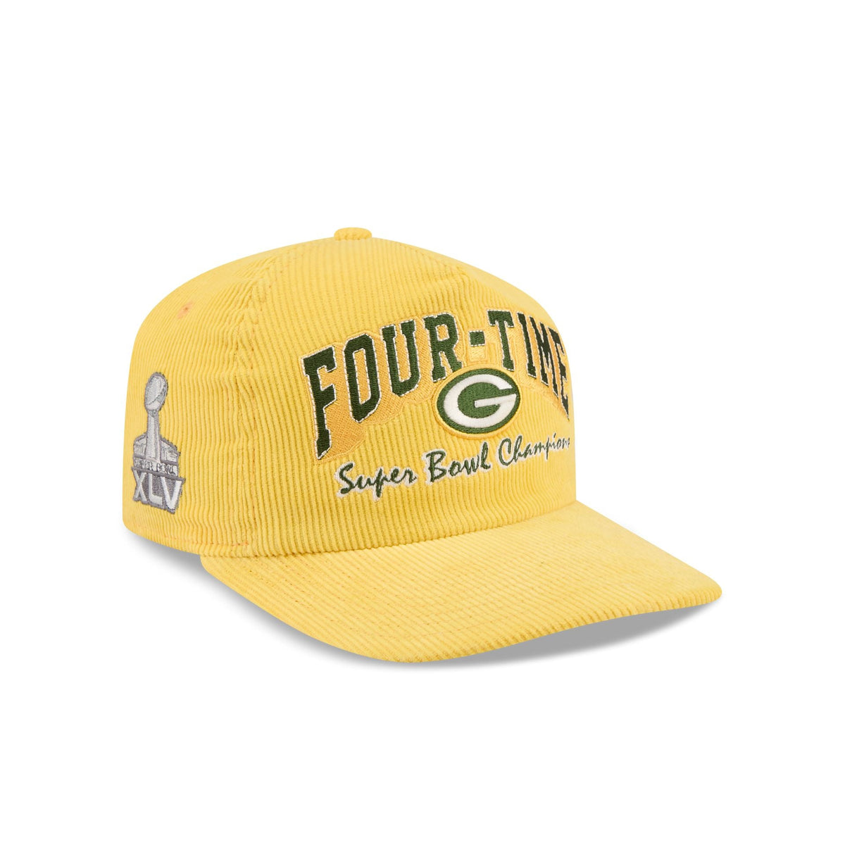Green Bay Packers Retro Pack Four-Time 19TWENTY Snapback Hat