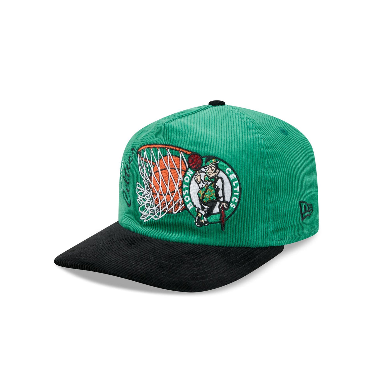 Boston Celtics Retro Pack Team Ball 19TWENTY Snapback Hat