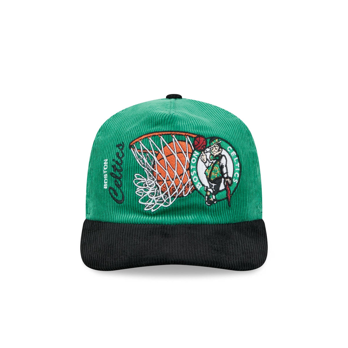 Boston Celtics Retro Pack Team Ball 19TWENTY Snapback Hat