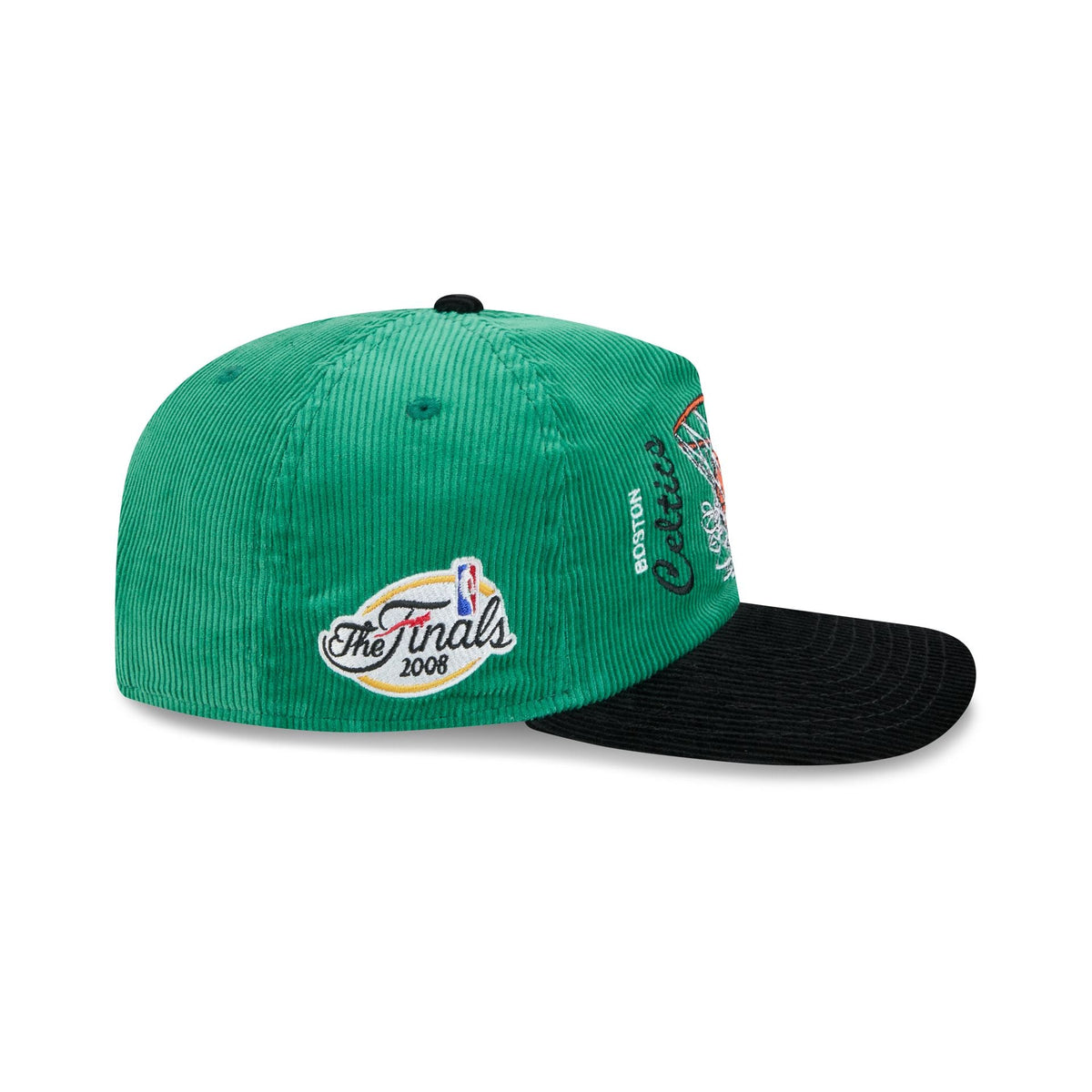 Boston Celtics Retro Pack Team Ball 19TWENTY Snapback Hat