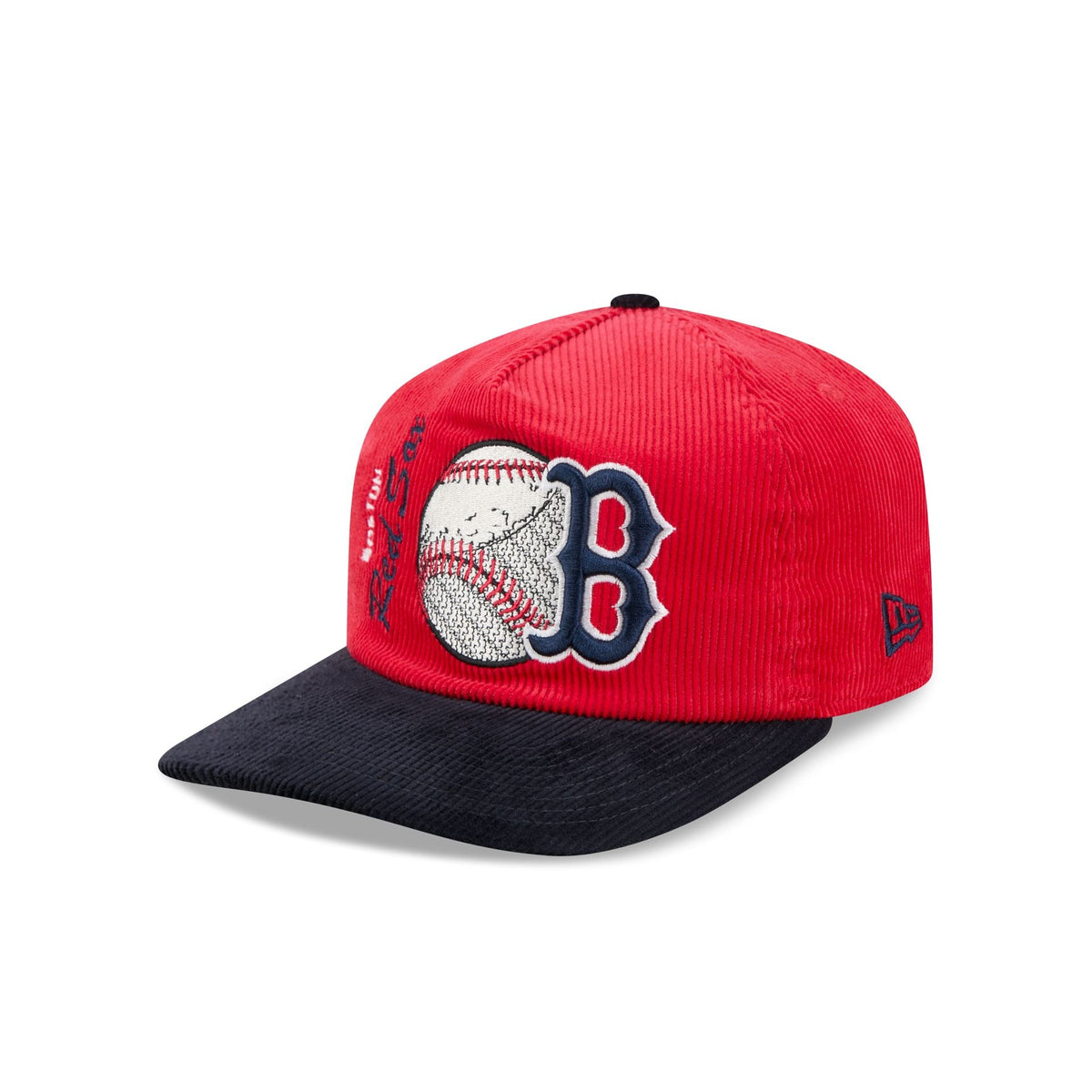 Boston Red Sox Retro Pack Team Ball 19TWENTY Snapback Hat