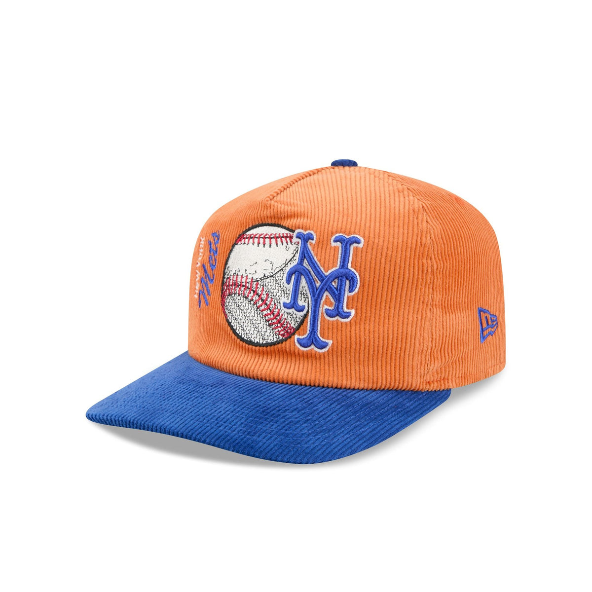 New York Mets Retro Pack Team Ball 19TWENTY Snapback Hat