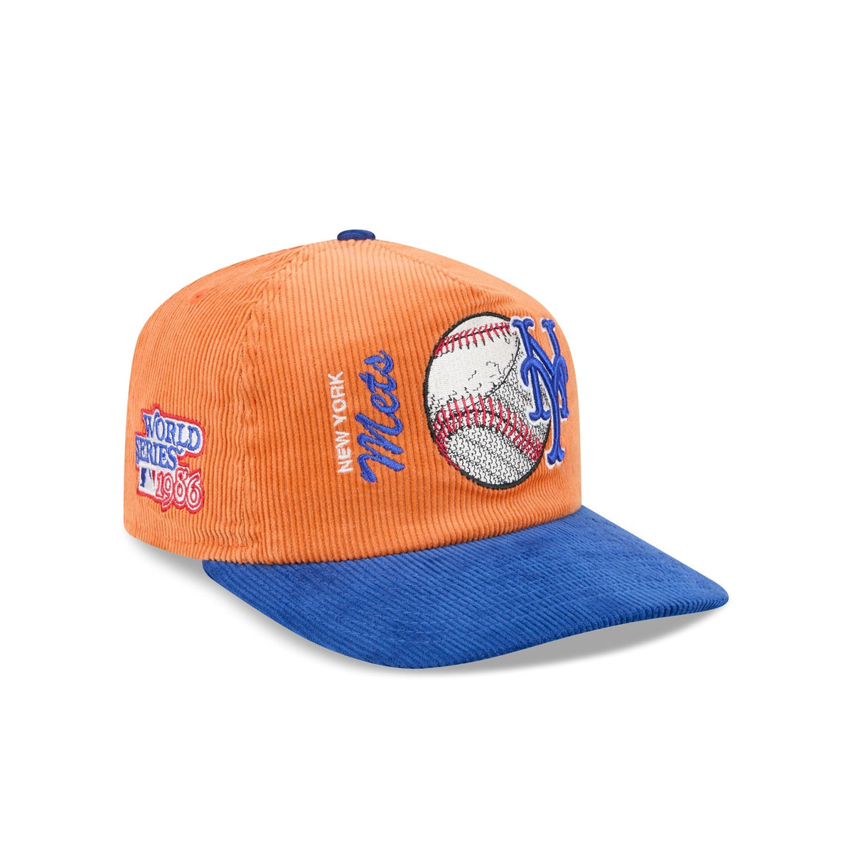 New York Mets Retro Pack Team Ball 19TWENTY Snapback Hat