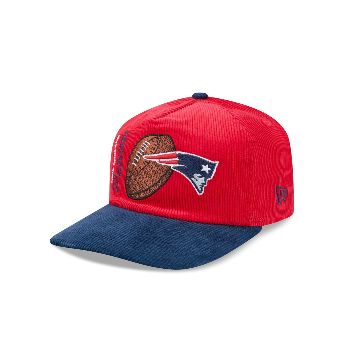 New England Patriots Retro Pack Team Ball 19TWENTY Snapback Hat