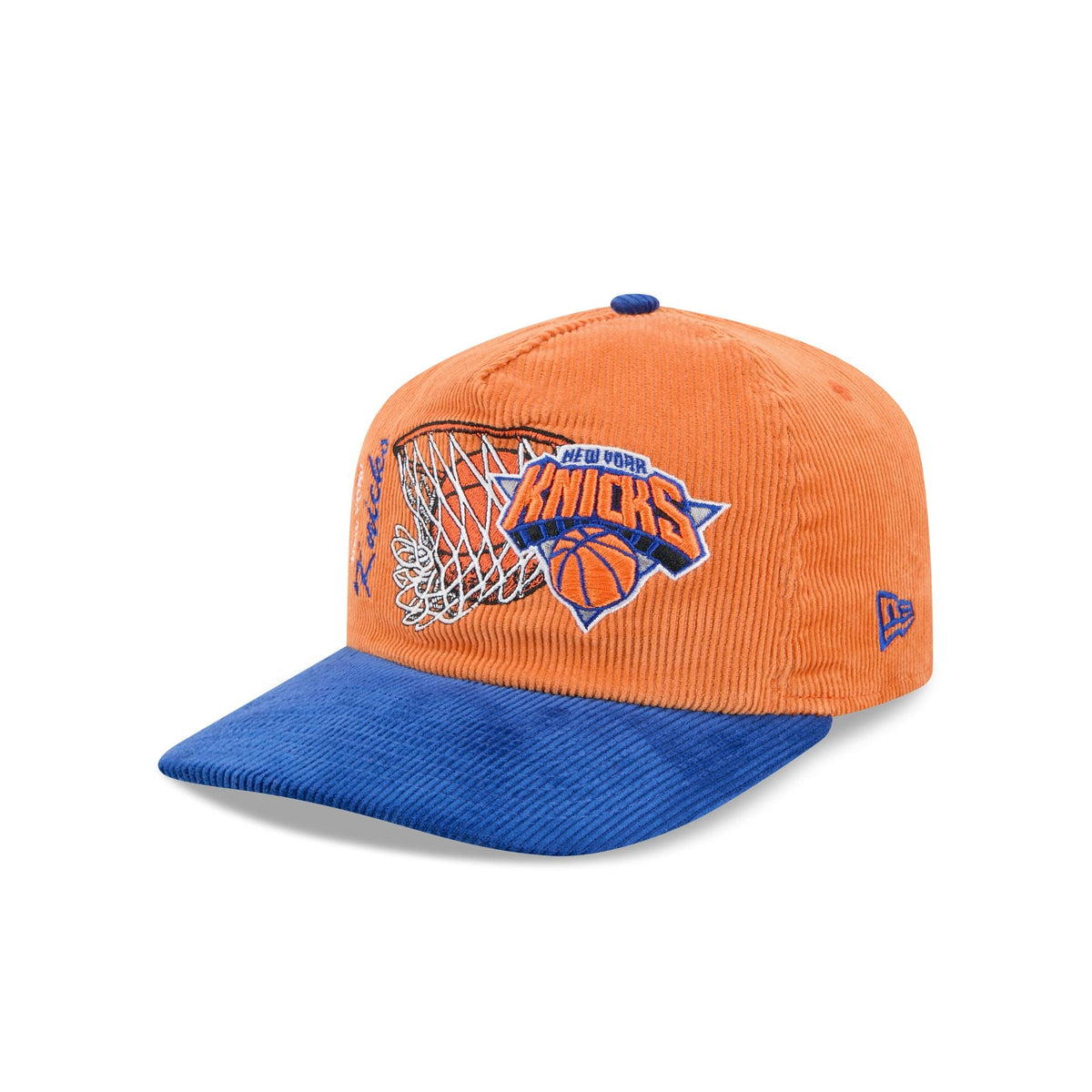 New York Knicks Retro Pack Team Ball 19TWENTY Snapback Hat