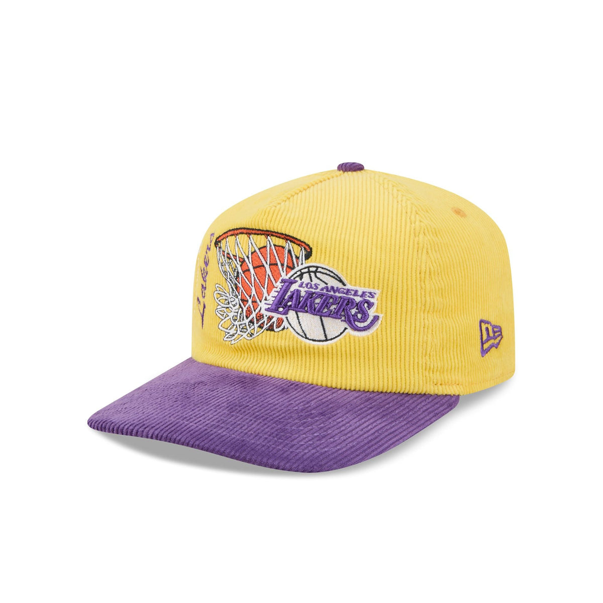 Los Angeles Lakers Retro Pack Team Ball 19TWENTY Snapback Hat